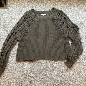 American Eagle Green Sweater